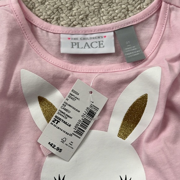 NWT - Bunny Mesh Tutu Dress - Size 2T. - Picture 5 of 6